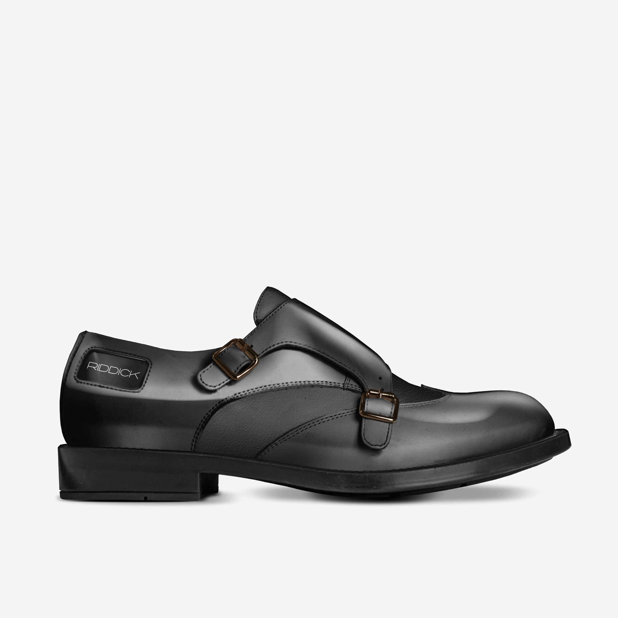 EXEC, STRAPPED (IN BLACK) - Riddick Shoes Shoe Riddick Shoes