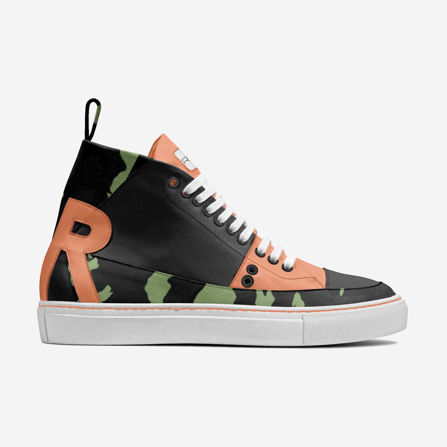 O.G. RIDDICK 3.0 (CAMO/ORg) - Riddick Shoes Shoe Riddick Shoes