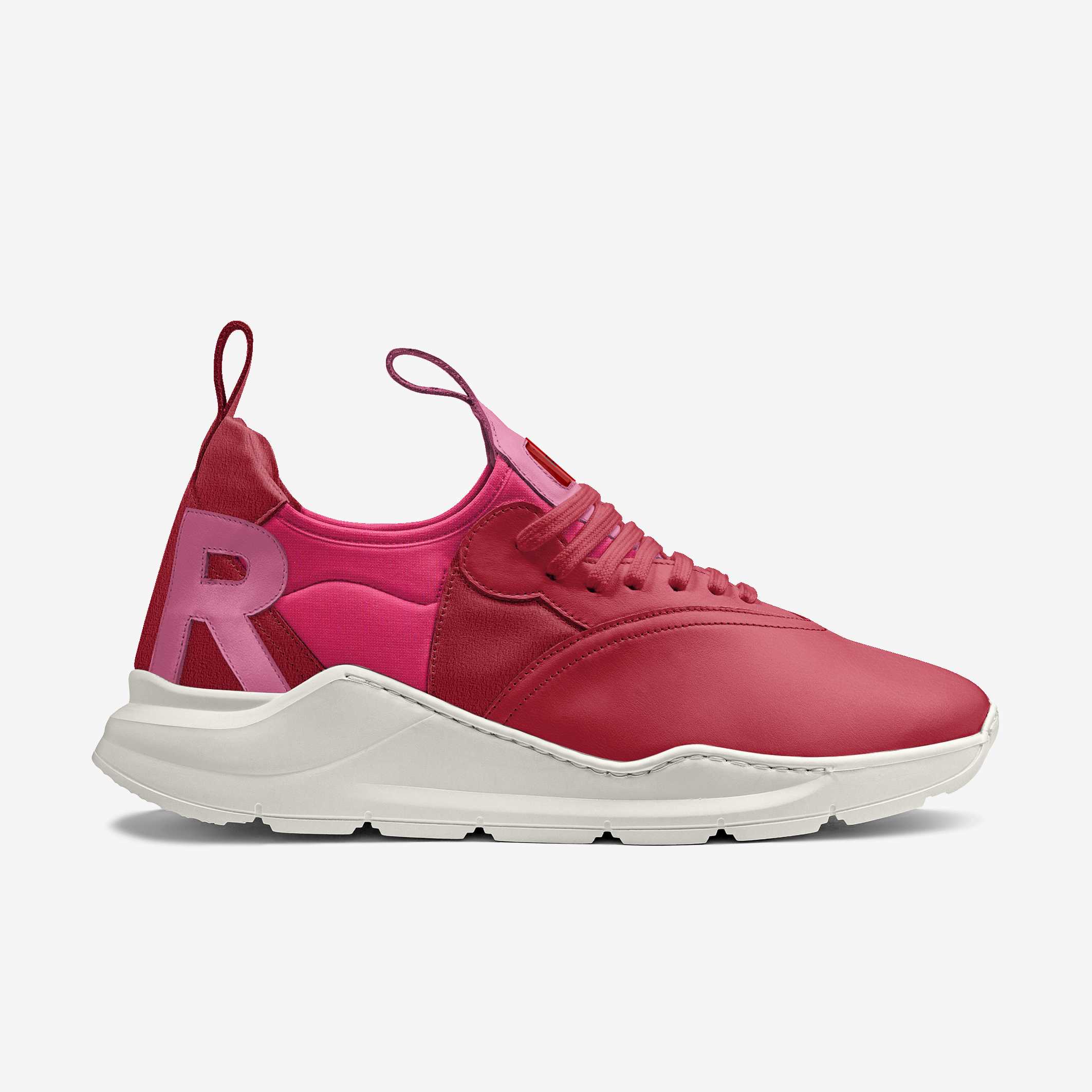 RED AND PINK EFFECT - Riddick Shoes Shoe Riddick Shoes