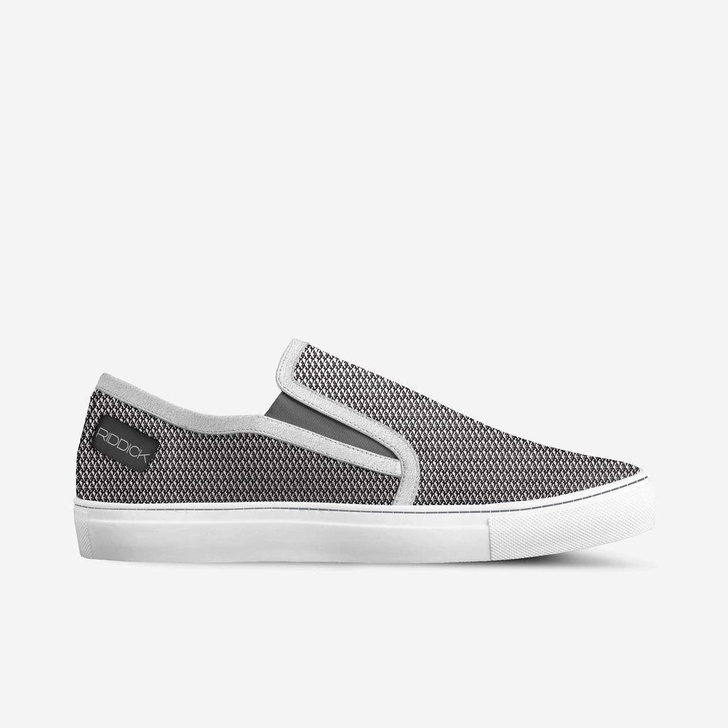 SLIP-ON, SILVER TEXTILE [UNISEX]